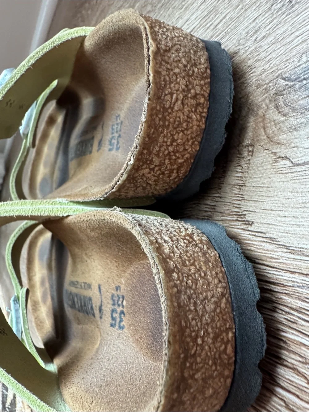 Birkenstock Arizona nubuck leather, size 35